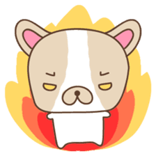 Charlie, The French Bulldog sticker #9883174