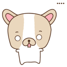 Charlie, The French Bulldog sticker #9883179