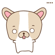 Charlie, The French Bulldog sticker #9883179