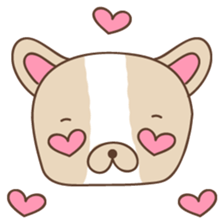 Charlie, The French Bulldog sticker #9883180