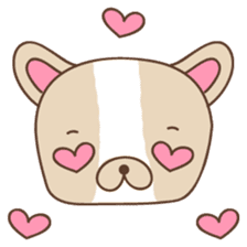 Charlie, The French Bulldog sticker #9883180