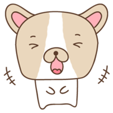 Charlie, The French Bulldog sticker #9883181