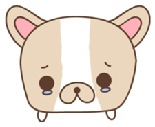 Charlie, The French Bulldog sticker #9883182