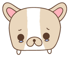 Charlie, The French Bulldog sticker #9883182