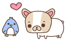 Charlie, The French Bulldog sticker #9883183