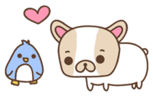 Charlie, The French Bulldog sticker #9883183