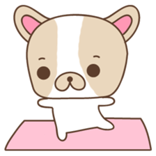 Charlie, The French Bulldog sticker #9883185