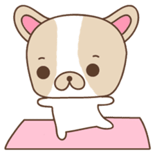 Charlie, The French Bulldog sticker #9883185