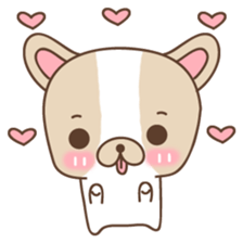 Charlie, The French Bulldog sticker #9883186