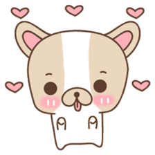 Charlie, The French Bulldog sticker #9883186