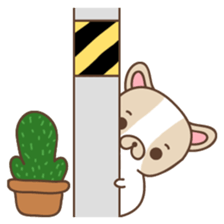 Charlie, The French Bulldog sticker #9883188