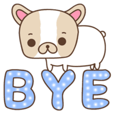 Charlie, The French Bulldog sticker #9883190