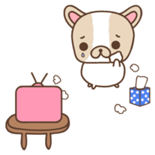 Charlie, The French Bulldog sticker #9883191