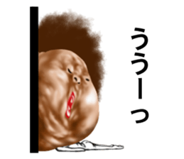 Such guy (Afro version) sticker #9883291