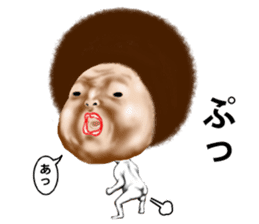 Such guy (Afro version) sticker #9883303