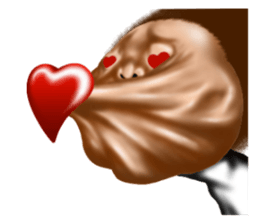 Such guy (Afro version) sticker #9883311