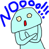 Days of the alien sticker #9883480