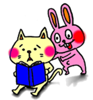 Uza.Usa-san and Nekomata-san sticker #9883871