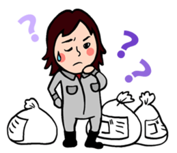 housecleaning sticker #9885035