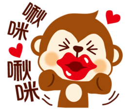 Pig & Dog & Monkey sticker #9885404