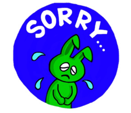 Color Usagi sticker #9885670