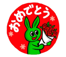 Color Usagi sticker #9885673