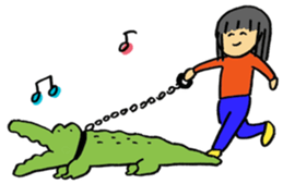 Wanitaro (Alligator) sticker #9885698