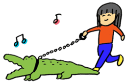Wanitaro (Alligator) sticker #9885698