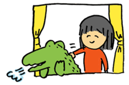 Wanitaro (Alligator) sticker #9885719