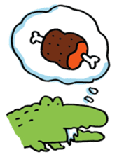 Wanitaro (Alligator) sticker #9885720