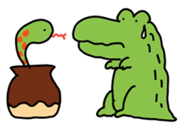 Wanitaro (Alligator) sticker #9885728