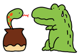 Wanitaro (Alligator) sticker #9885728