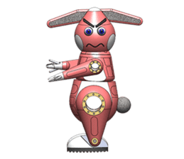 Robo Rabbit sticker #9885896