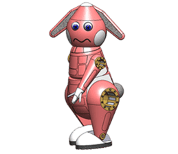 Robo Rabbit sticker #9885921
