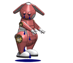 Robo Rabbit sticker #9885932