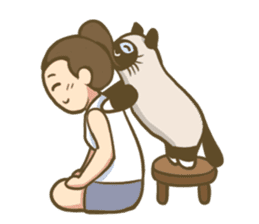 King-Kyo meow & Monchi sticker #9886103