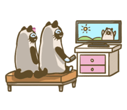 King-Kyo meow & Monchi sticker #9886107