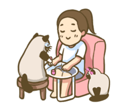 King-Kyo meow & Monchi sticker #9886109