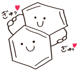 Benzene and friends sticker #9886675