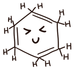 Benzene and friends sticker #9886677