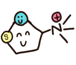 Benzene and friends sticker #9886678