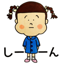 I'm HANAKO.Nice to meet you. sticker #9887330