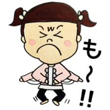 I'm HANAKO.Nice to meet you. sticker #9887358