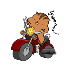 Plump squirrel sticker #9887478