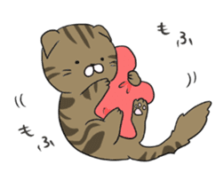 Pu-chan and Marley sticker #9887692