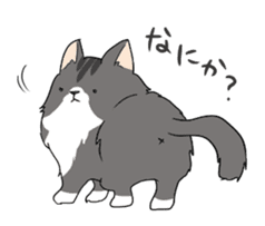 Pu-chan and Marley sticker #9887693