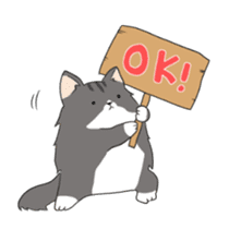 Pu-chan and Marley sticker #9887703