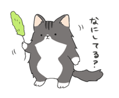 Pu-chan and Marley sticker #9887713