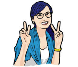 Girls at Taipei Metro Stations sticker #9888041