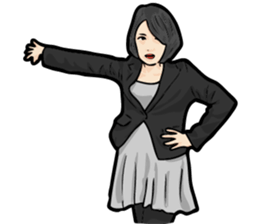 Girls at Taipei Metro Stations sticker #9888054